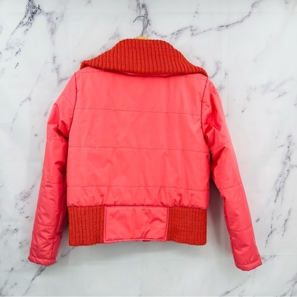 Surrender Ice Road Vintage Winter Ski Jacket Pink & Orange - Picture 7 of 8